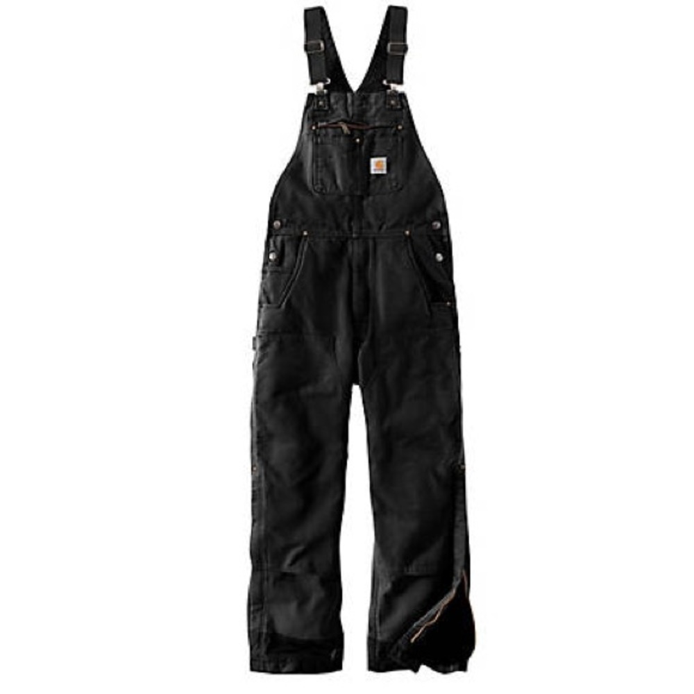 Carhartt Men’s Small Black Bib Overalls